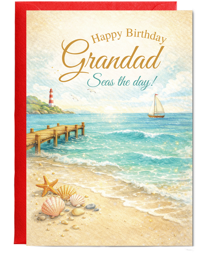 Happy birthday grandad seas the day