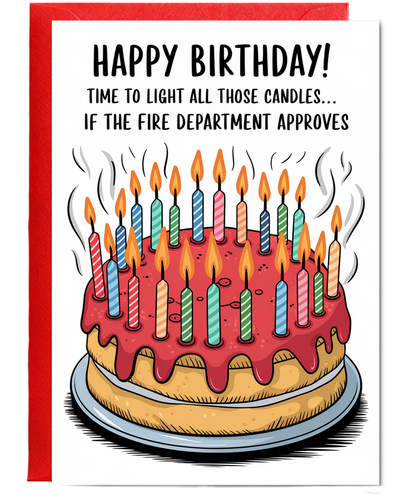 Happy Birthday! Time to Light All Those Candles… If the Fire Department Approves