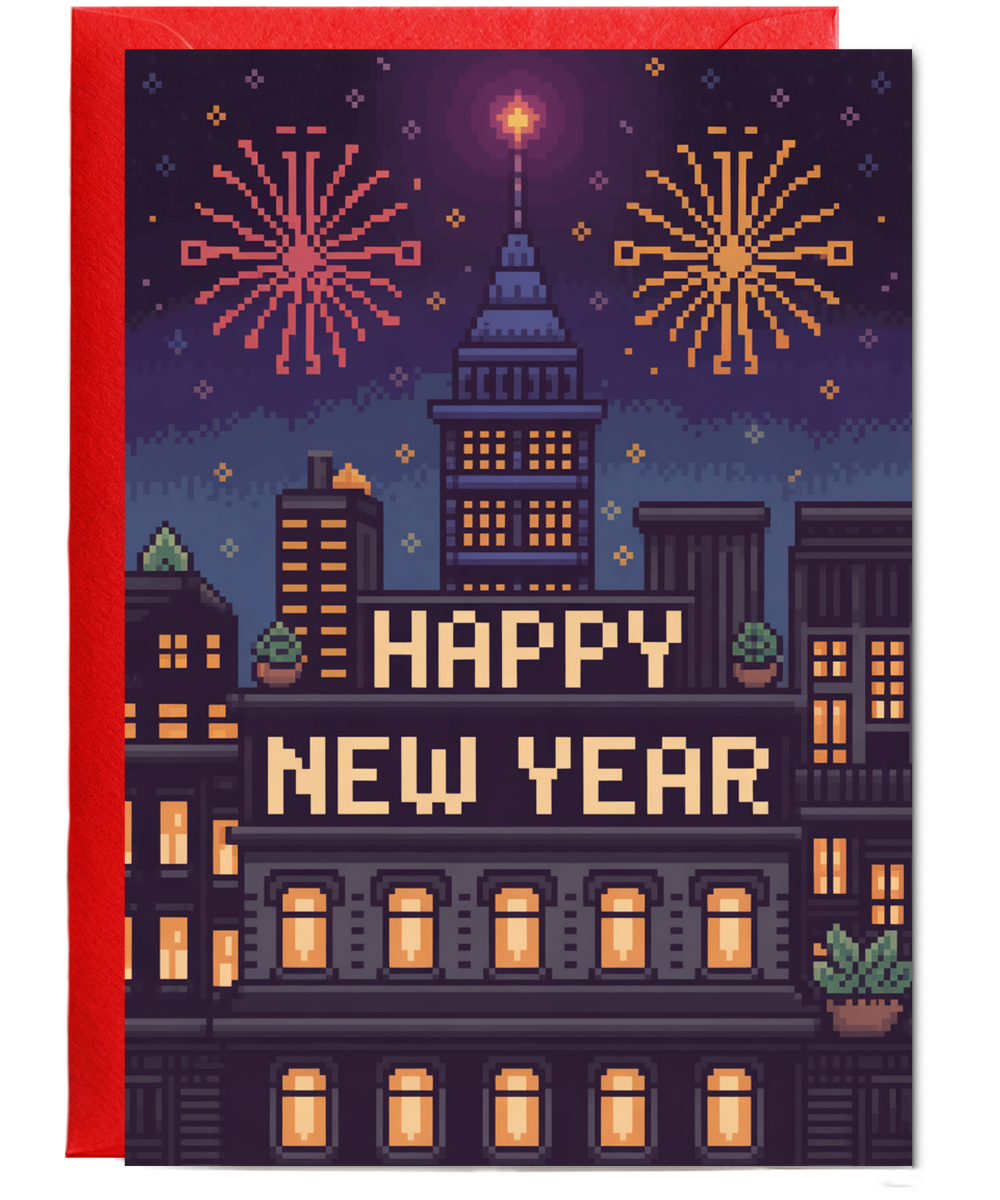 New years pixel