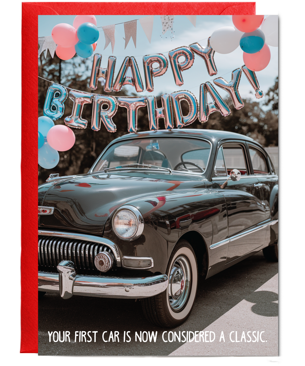Your first car is now considered a classic