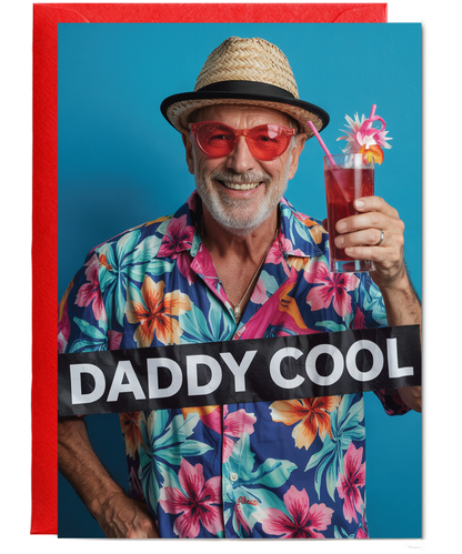 father's day card daddy cool