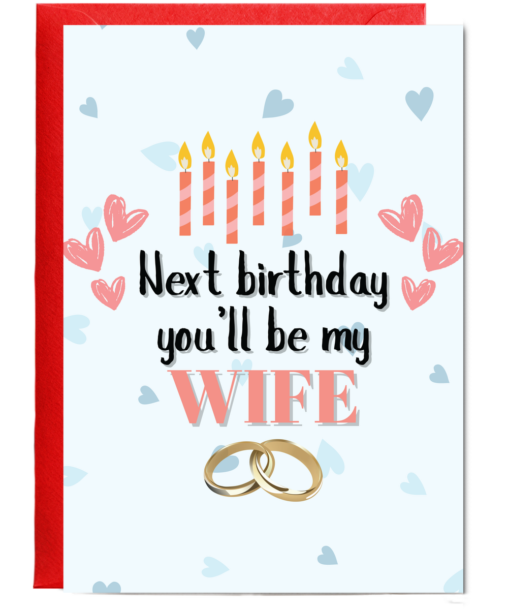 Happy birthday love of my life, nearly my wife