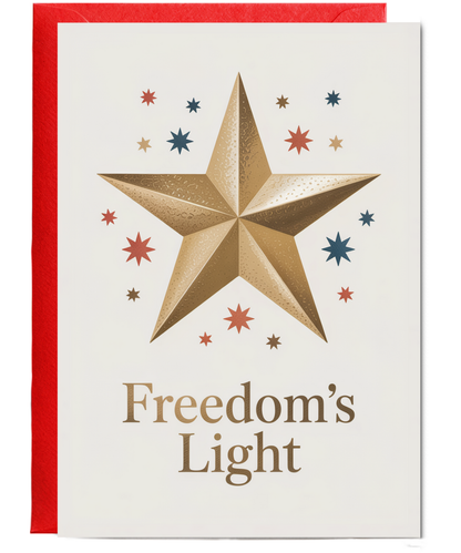 Independance day freedoms light star