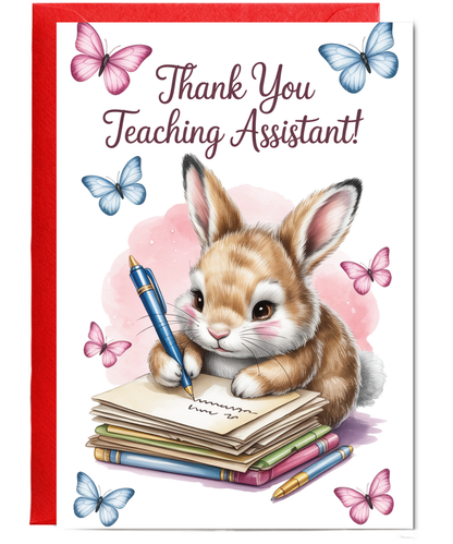 Thank you teacher assistant, rabbit