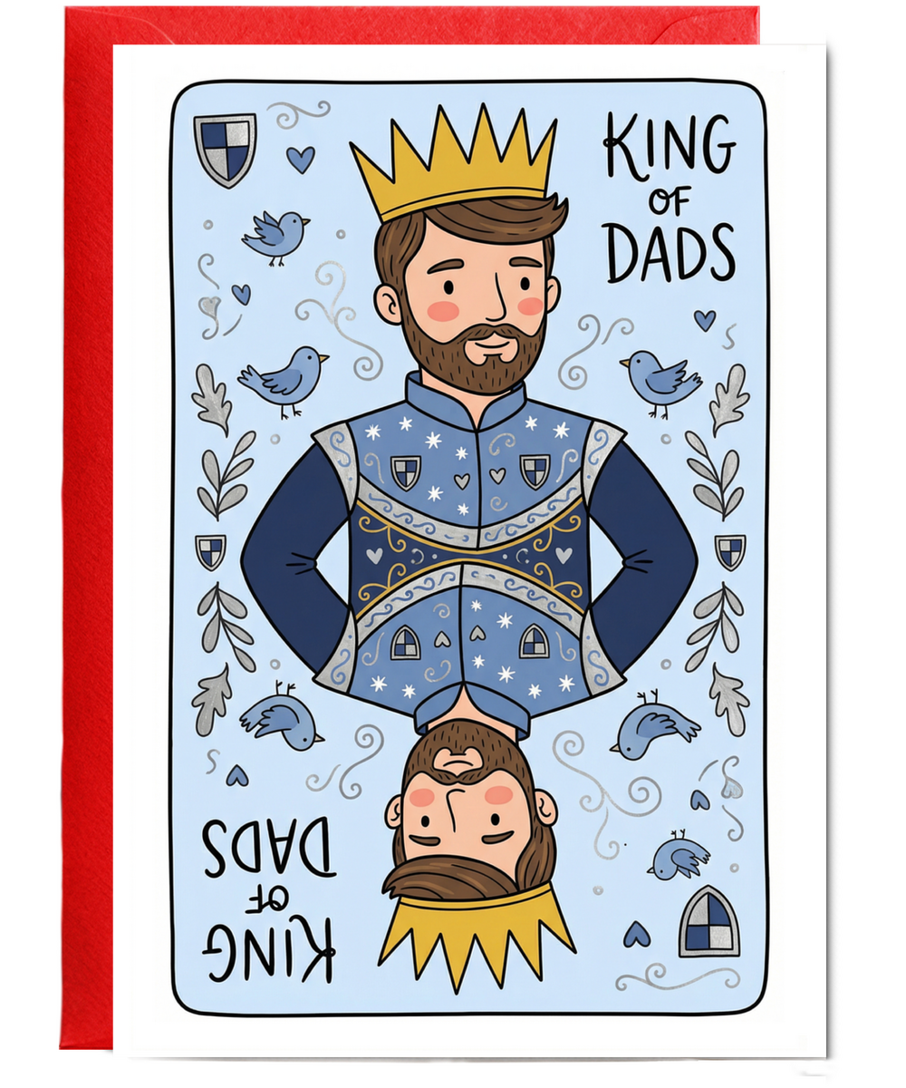 King of Dads father's day Happy Birthday
