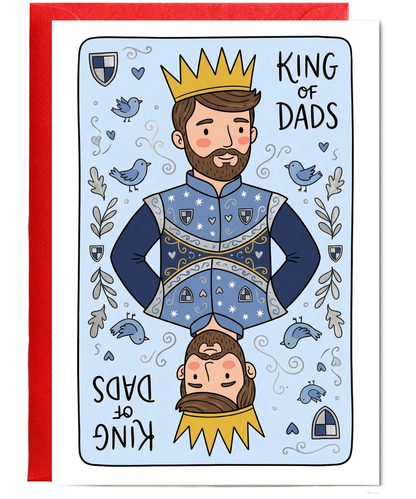 King of Dads father's day Happy Birthday