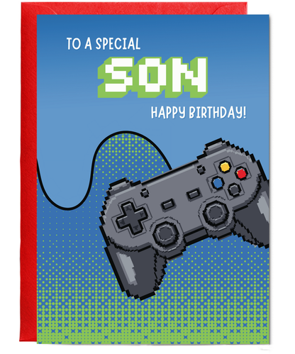 To a special son, happy birthday gaming