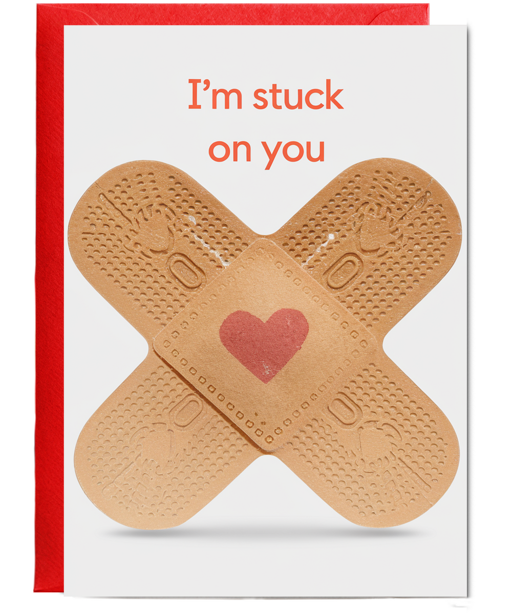 I’m stuck on you Greeting Card