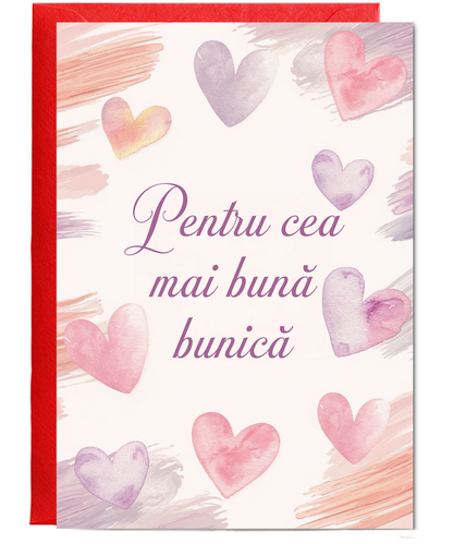 Pentru cea mai bună bunică to the best grandmother
