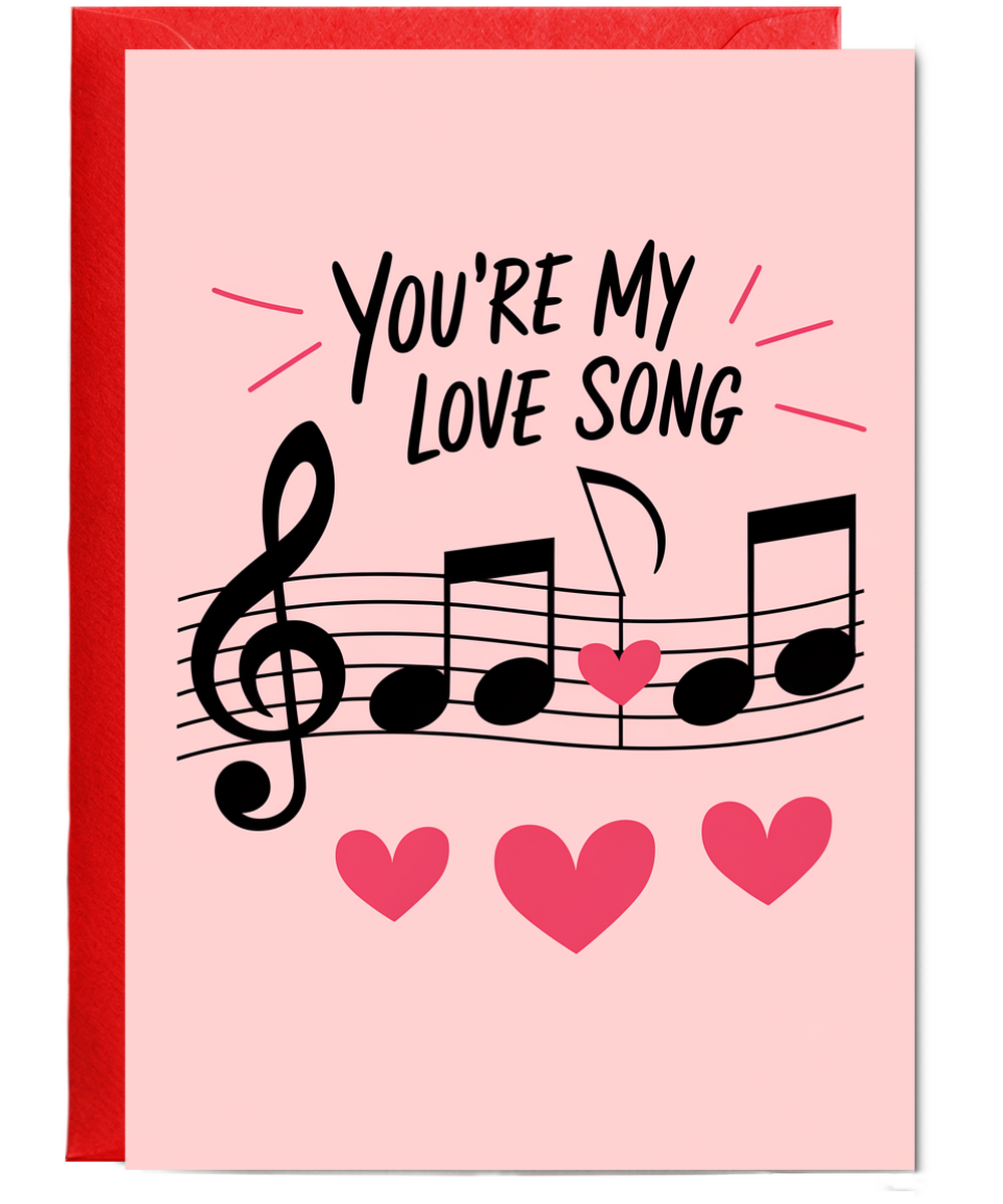 You’re my love song Greeting Card