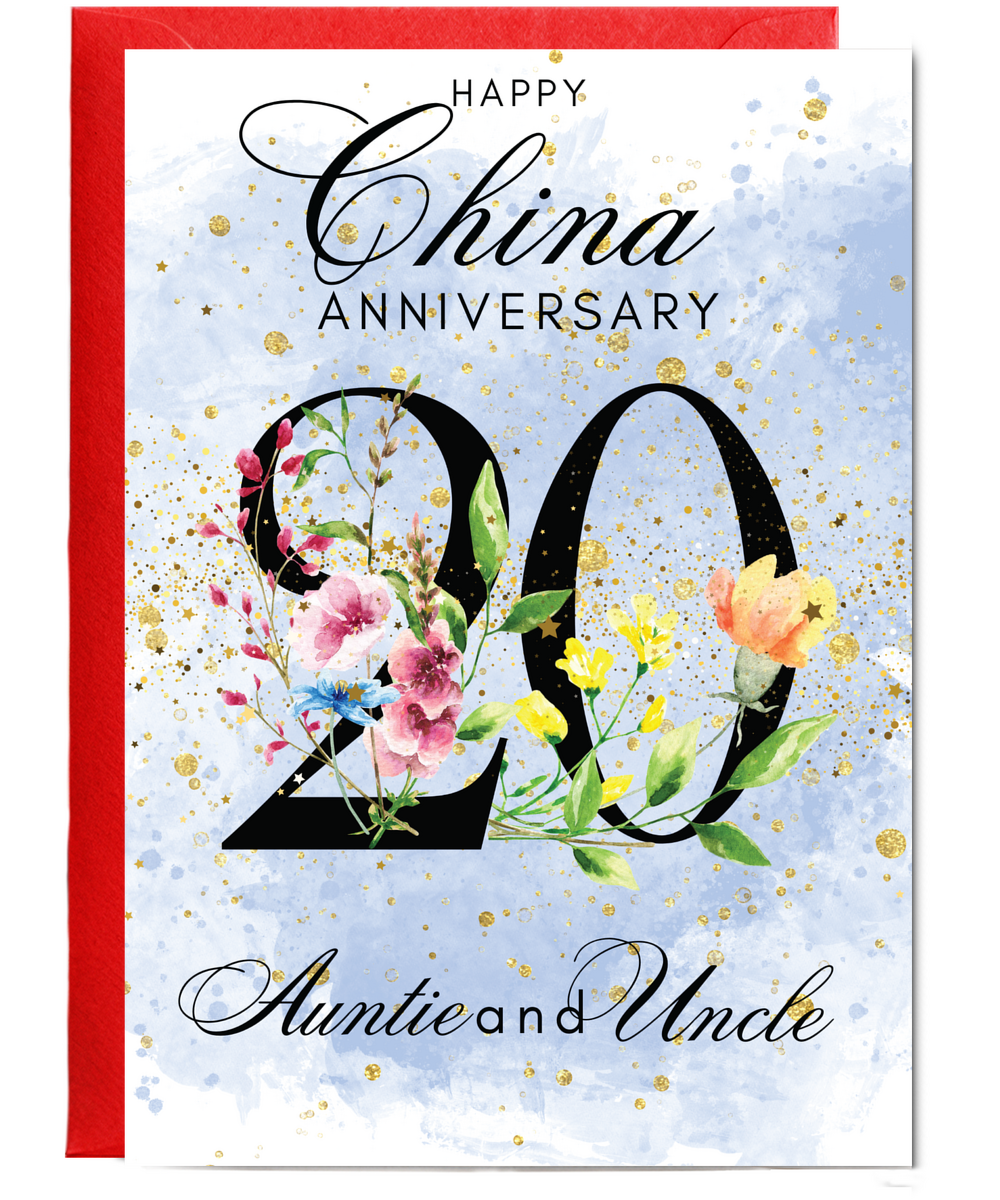 A5 China anniversary Auntie Uncle