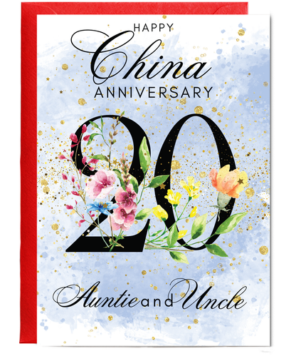 A5 China anniversary Auntie Uncle