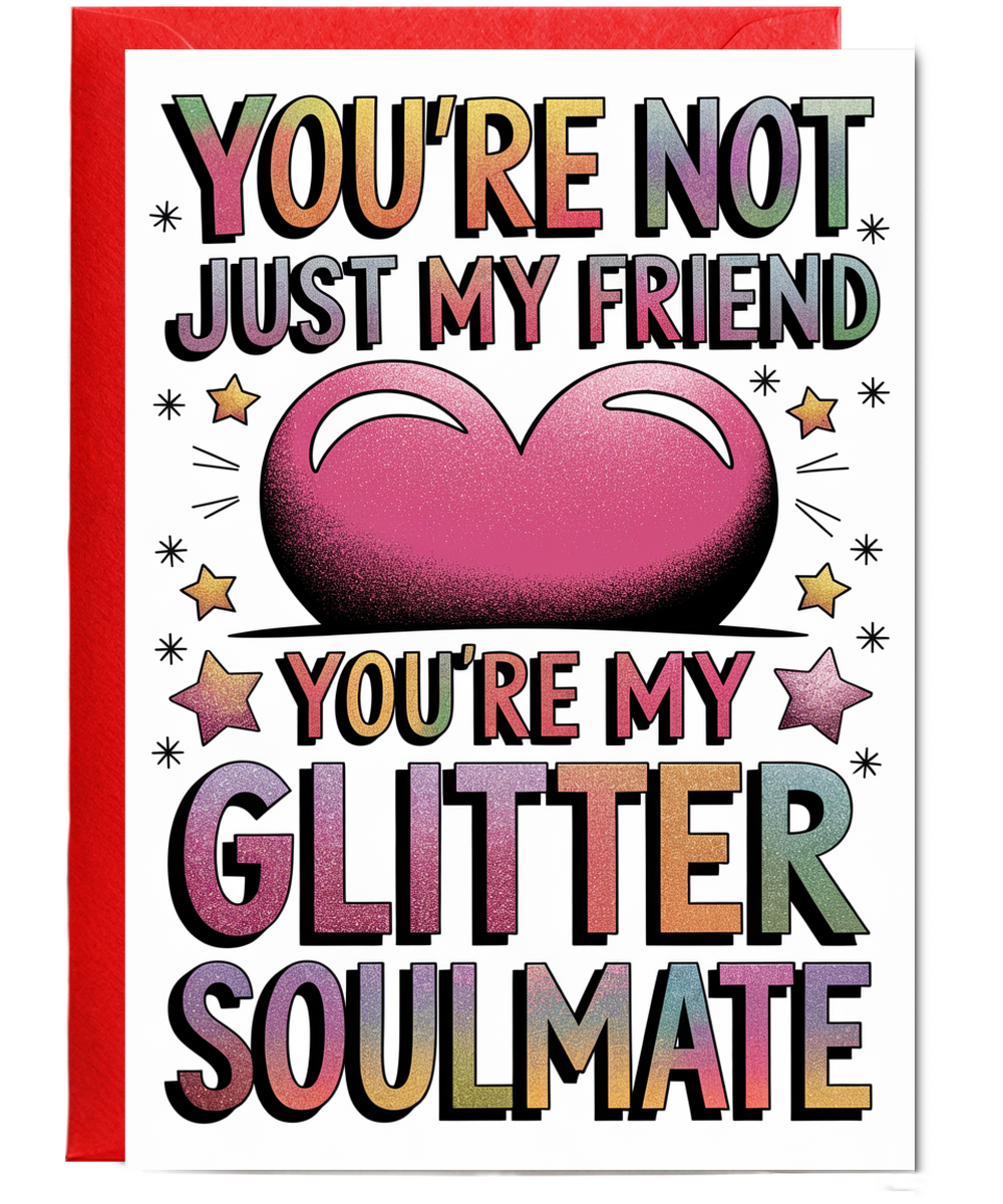 You’re Not Just My Friend You’re My Glitter Soulmate