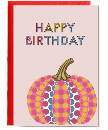 Happy Birthday card Kusama for her
