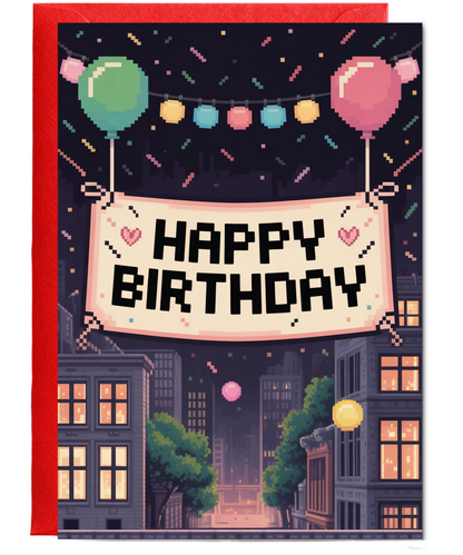 Birthday pixel