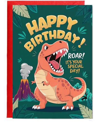 happy birthday! Roar, it's your special day