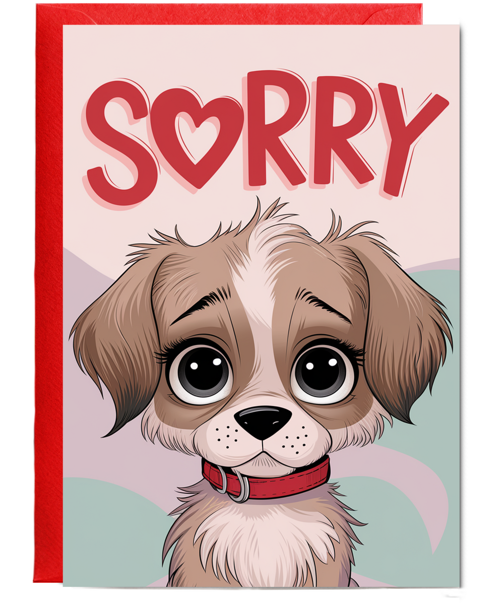 Sorry - Puppy with Sad Eyes