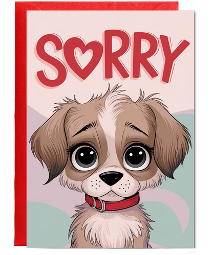 Sorry - Puppy with Sad Eyes