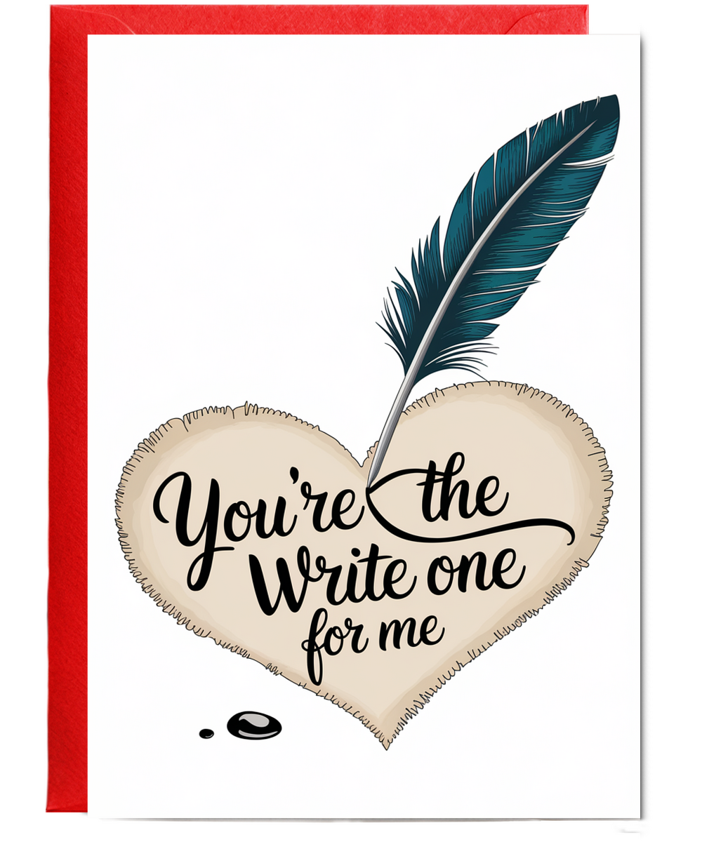 You’re the write one for me Greeting Card