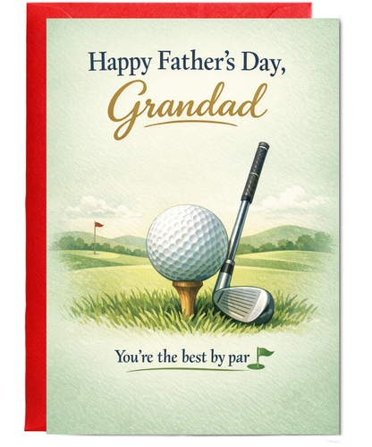 Happy Father's day grandad, You're the best by par