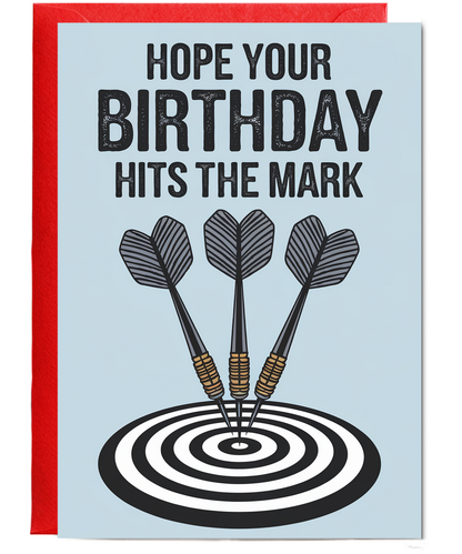 Hope Your Birthday Hits the Mark