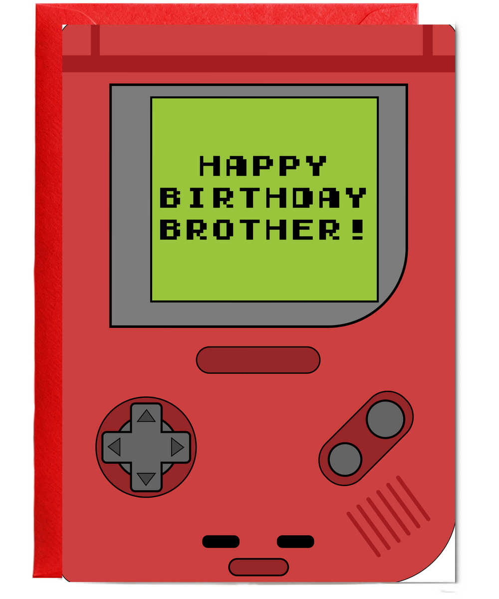 Games console Happy Birthday Brother