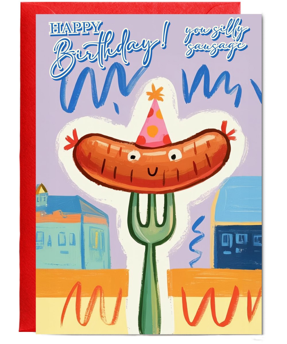 Happy Birthday you silly sausage