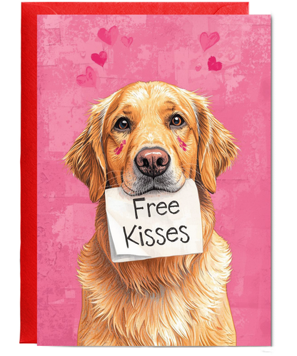 Birthday Labrador free kisses