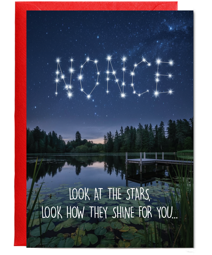 Look at the stars nonce
