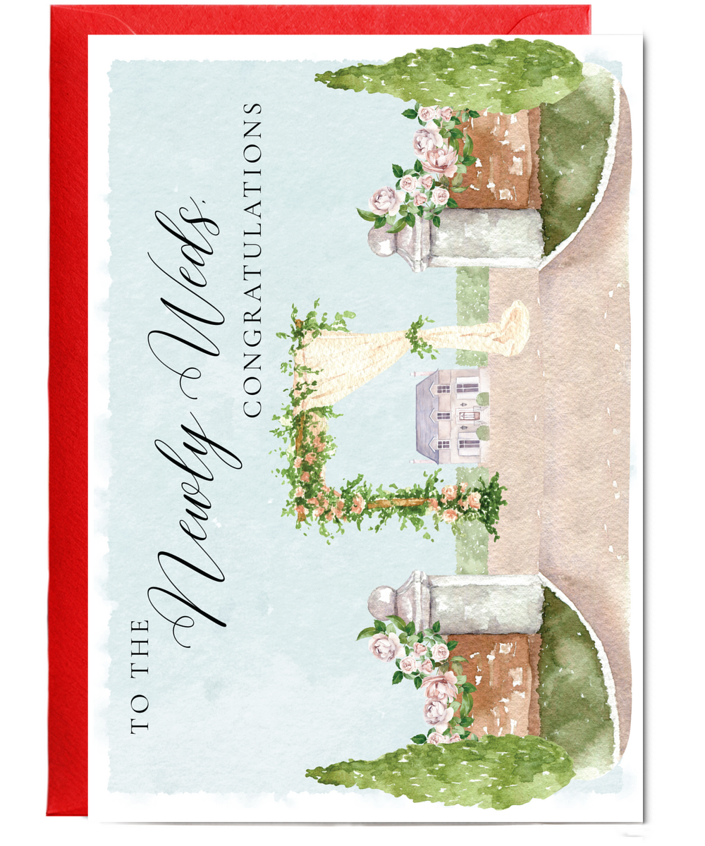 A5 Landscape To the newly weds
