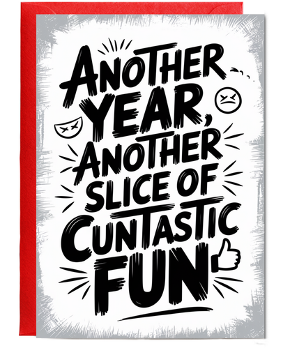 Birthday Card C*ntastic Fun cheeky adults