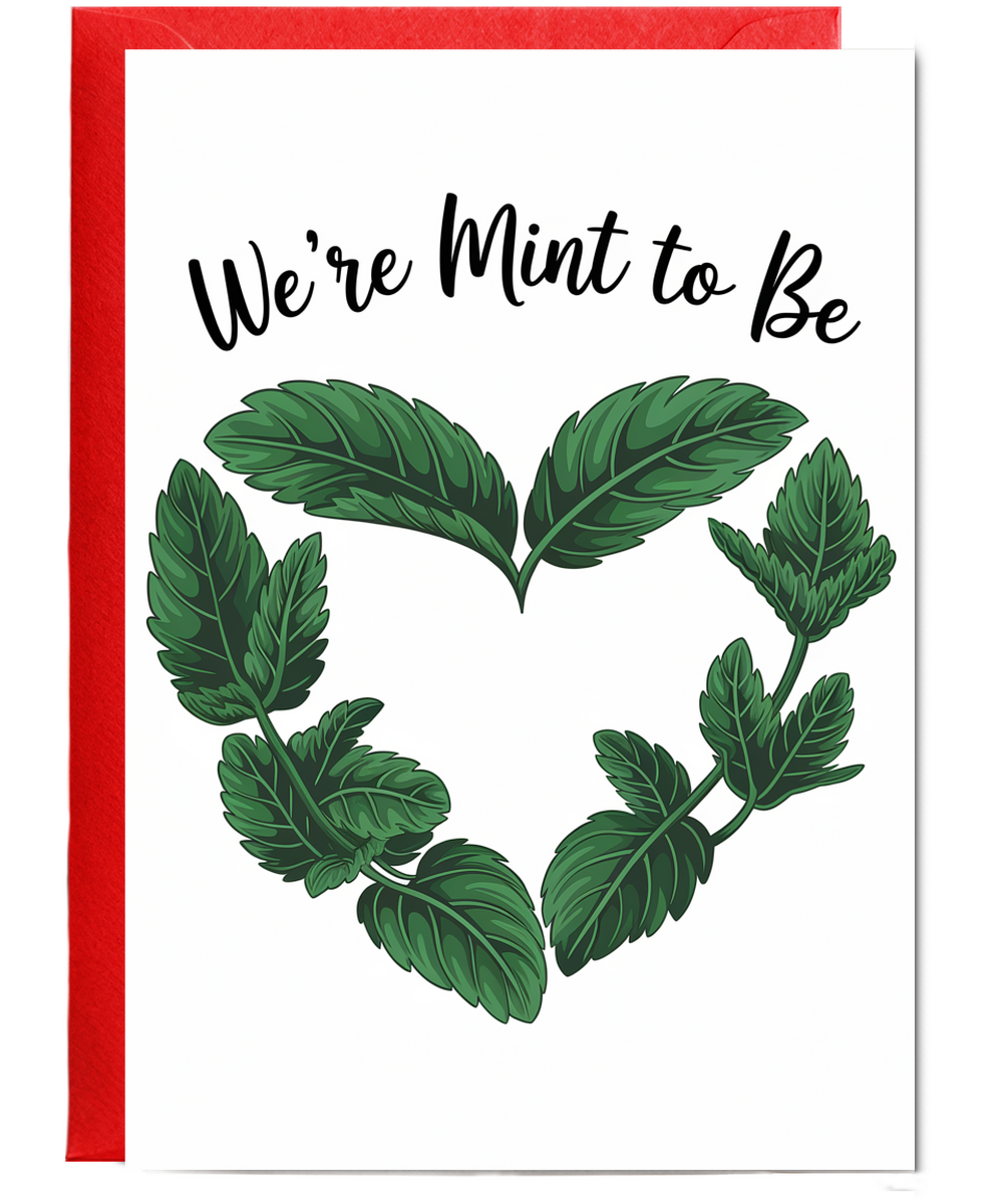 We’re mint to be Greeting Card