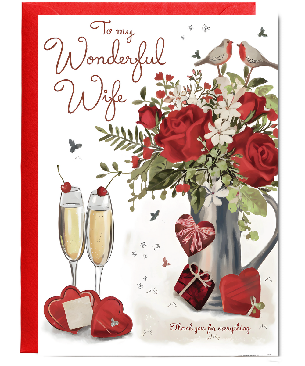 To me wonderful Wife
