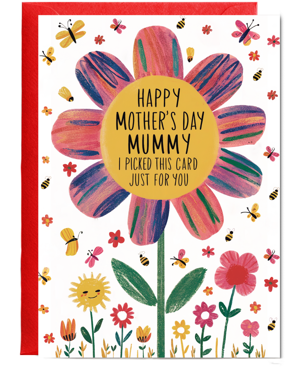 Happy mother's day mummy I picked this card just for you