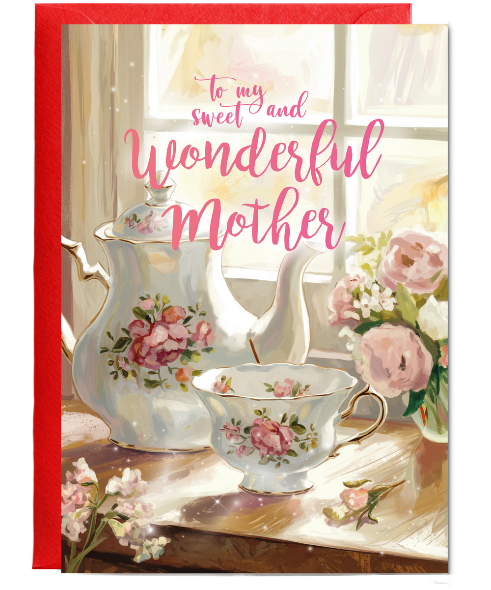 To My Sweet and Wonderful Mother Afternoon Tea