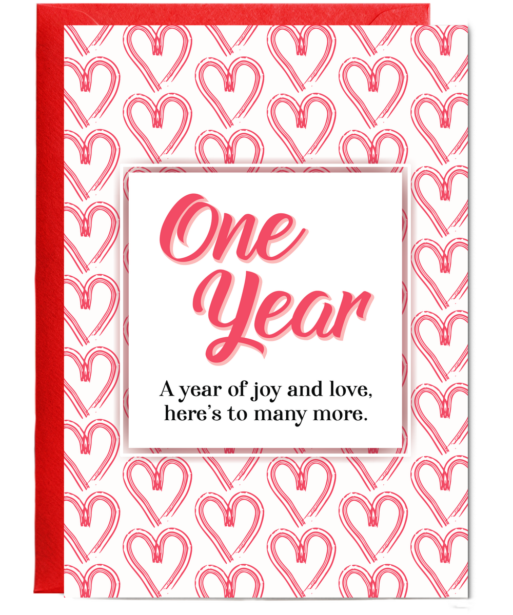 one year, a year of joy and love