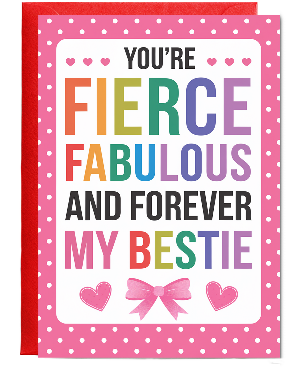 You’re Fierce Fabulous and Forever My Bestie