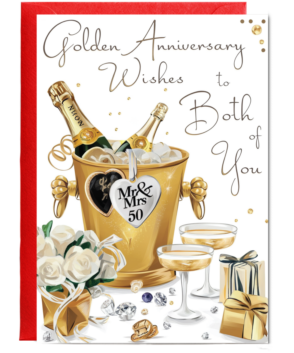 Golden anniversary wishes to you both