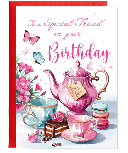 To a Special Friend on Your Birthday Regal