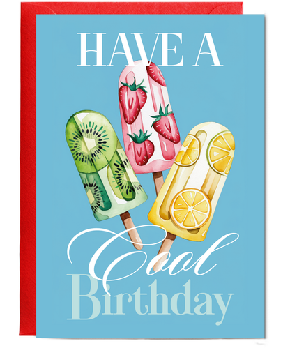 Have a Cool Birthday with Ice Lollies