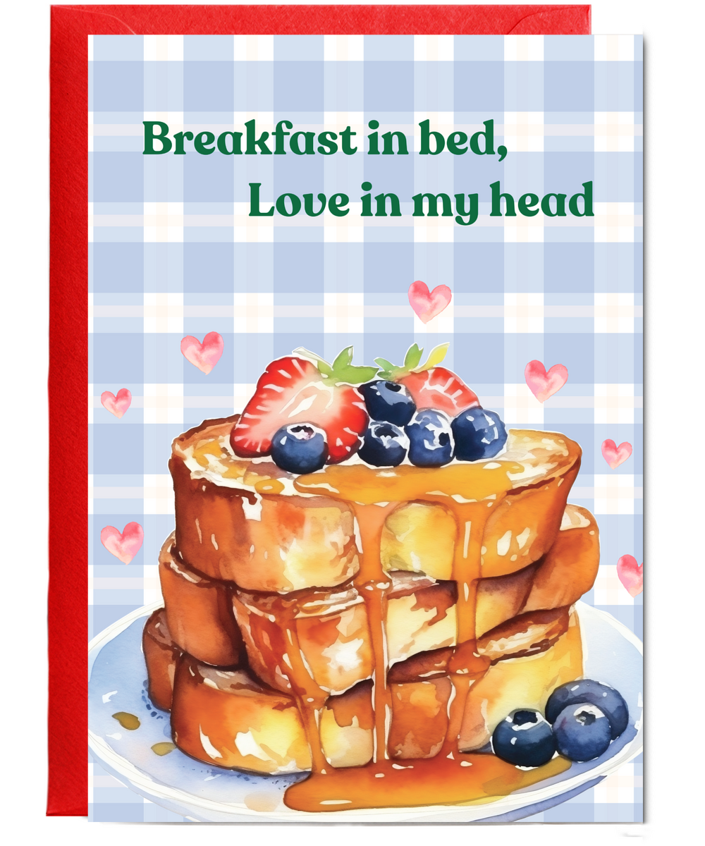 Breakfast in bed, Love in my head