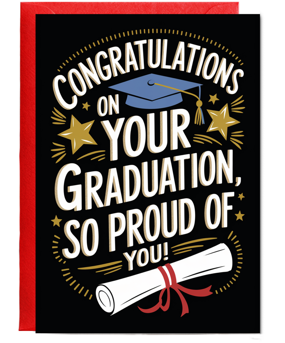 Congratualtions on Your Graduation So Proud of You