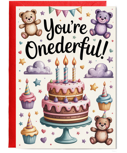 First birthday You're onederful