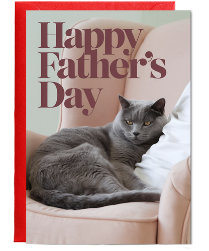 Happy Father's Day with Cat and Dad