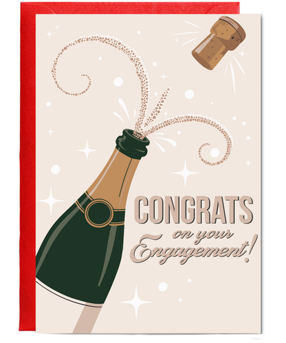 Congrats on your engagement champaign