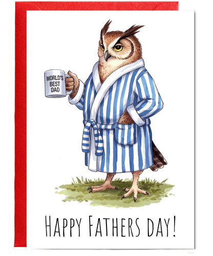 Fathers day owl
