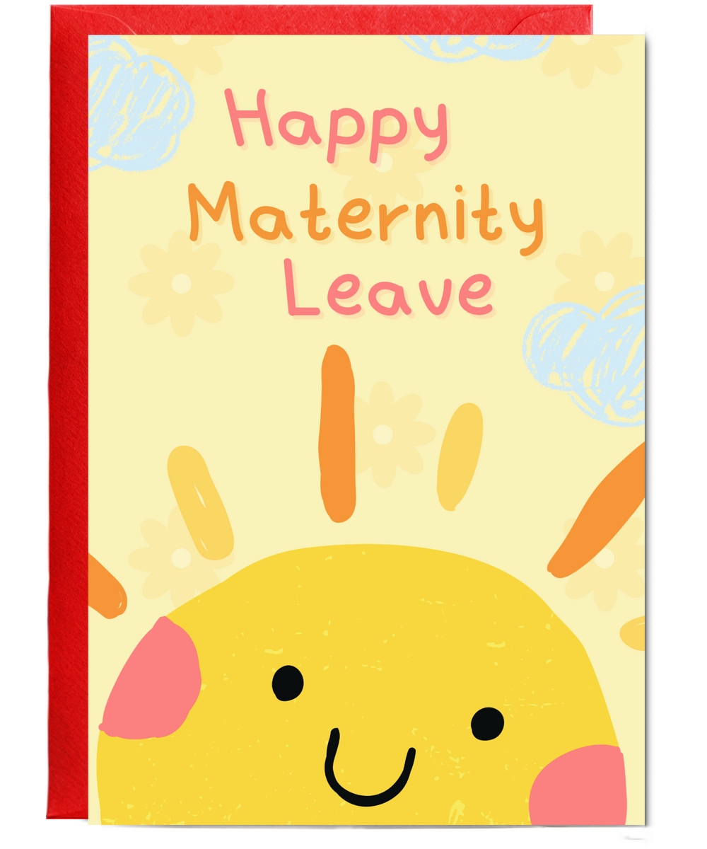 Happy Maternity sunshine doodle