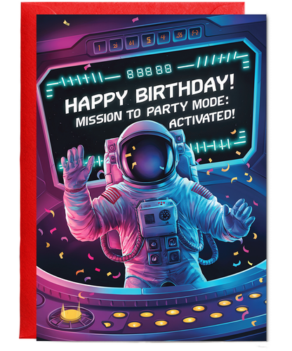 Happy Birthday! Mission to Party Mode Activated!
