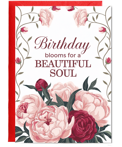 Birthday blooms for a beautiful soul