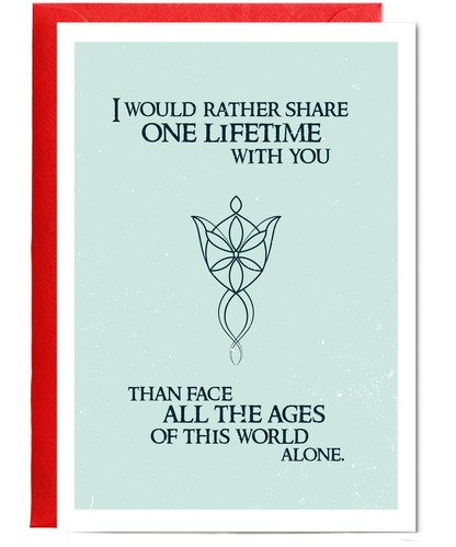 Romantic Quote Share a Lifetime With You